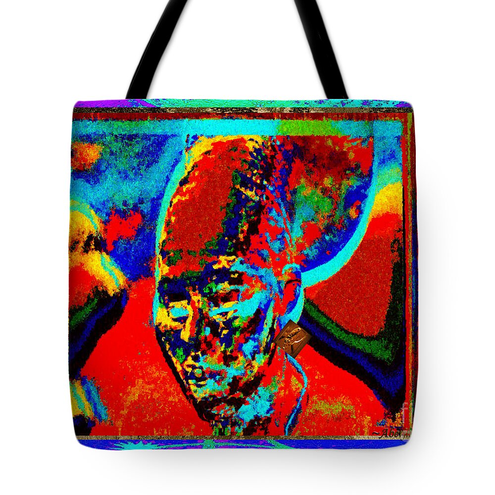Harlem Renaissance Tote Bag featuring the painting Woman Whose Dreams Kept Hope Alive by Aberjhani