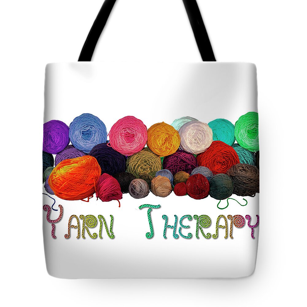 Yarn Therapy Tote Bag by Dan Jordan - Pixels