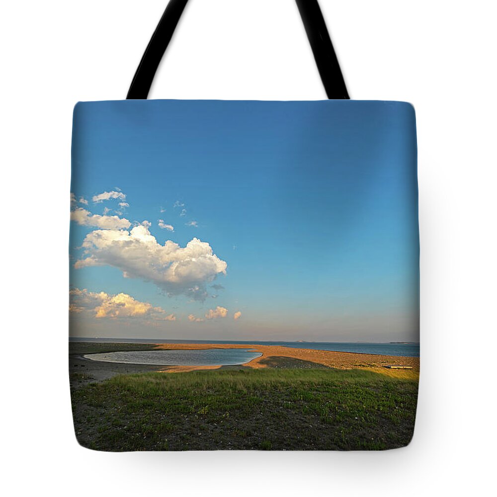 Winthrop Tote Bag featuring the photograph Yirrell Beach Tide Pool Winthrop MA North Shore by Toby McGuire