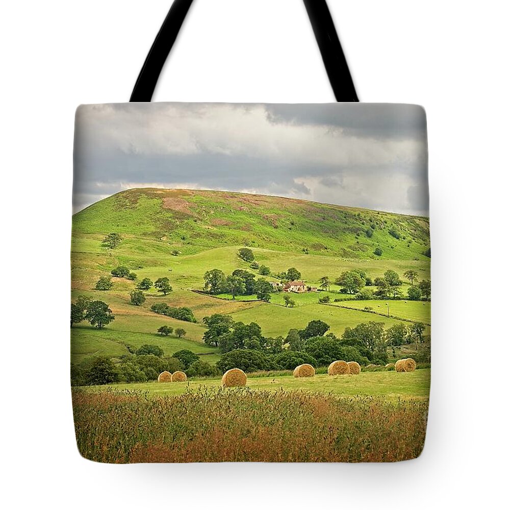 North York Moors Tote Bag featuring the photograph Yorkshire Landscape by Martyn Arnold