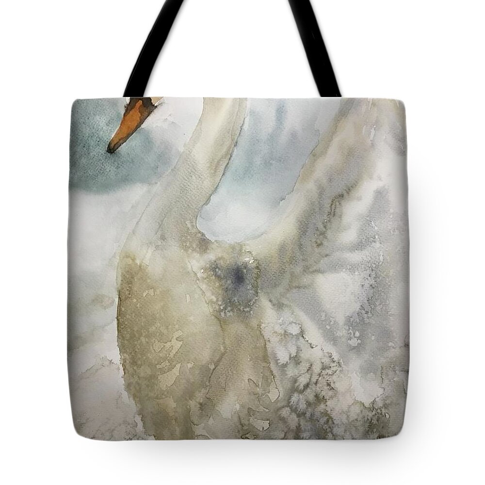 0322021 Tote Bag featuring the painting 0322021 by Han in Huang wong