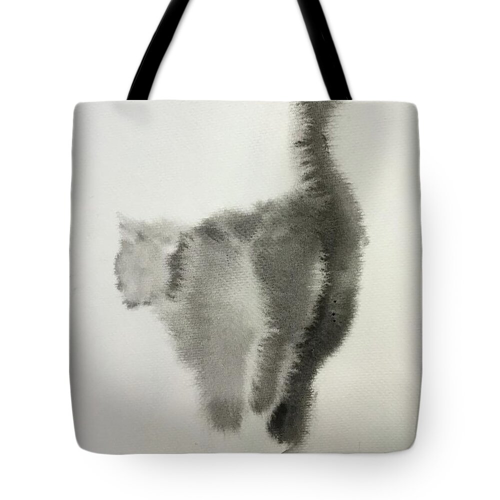 0352021 Tote Bag featuring the painting 0352021 by Han in Huang wong