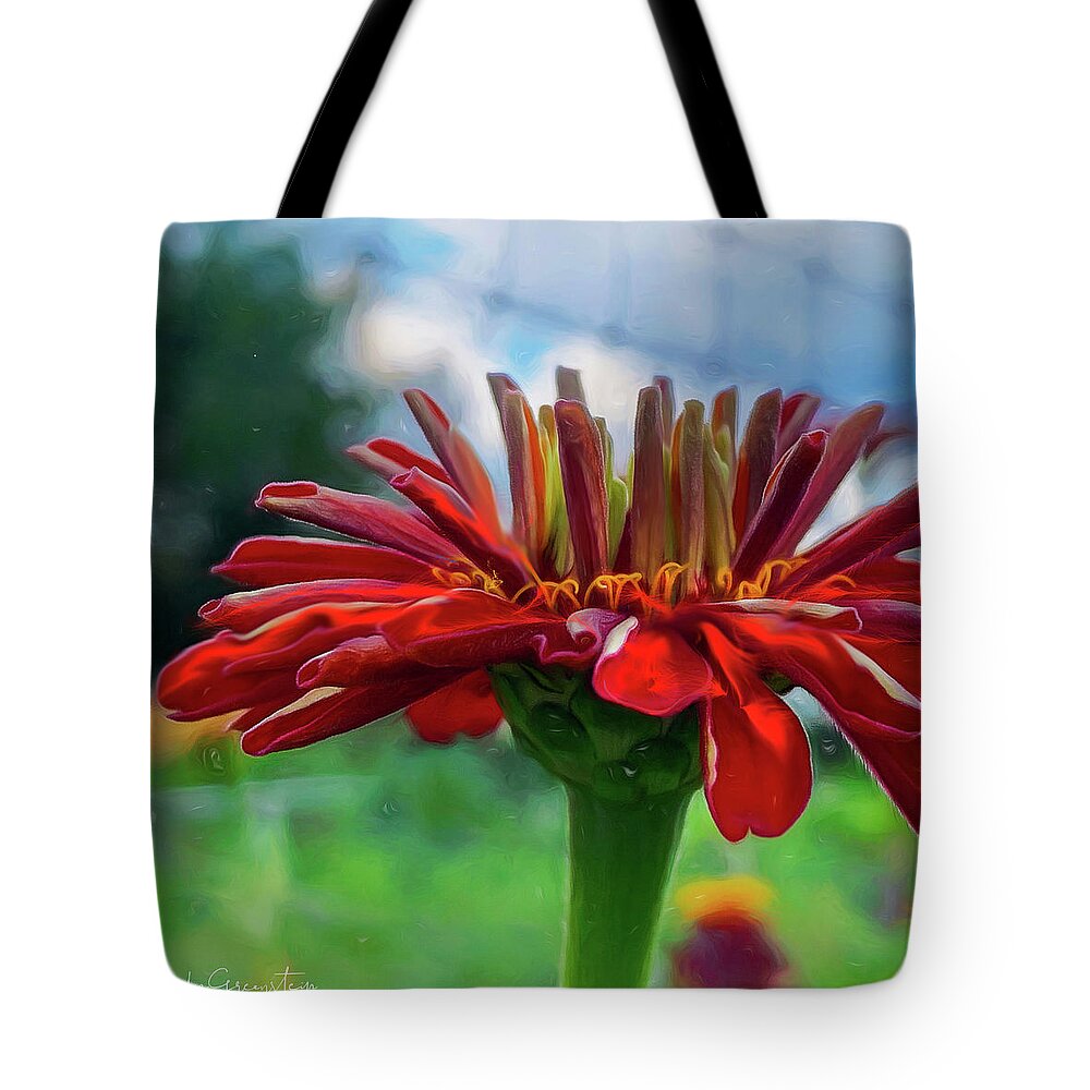  Tote Bag featuring the digital art 33 #1 by Cindy Greenstein