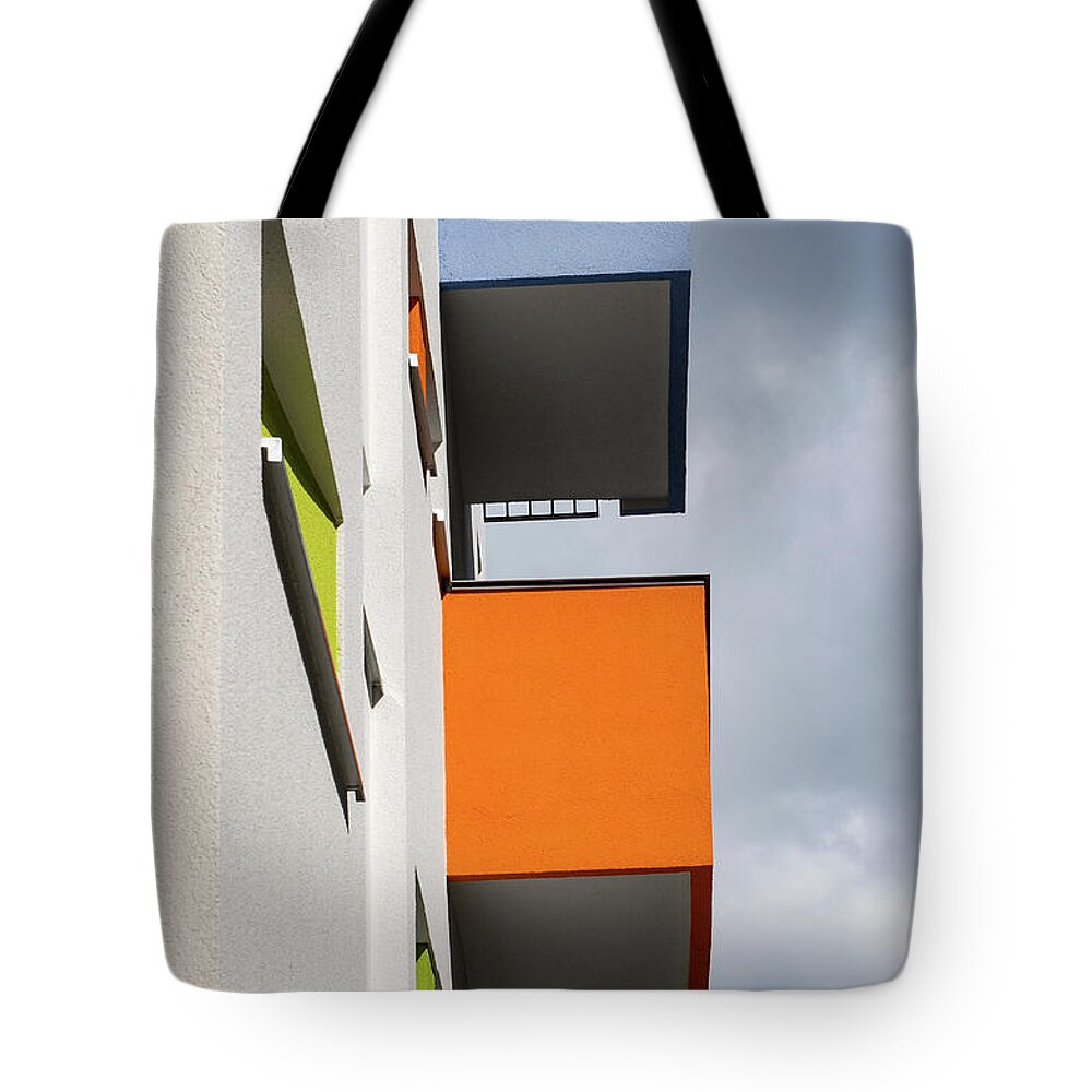 Architecture Tote Bag featuring the photograph Architecture details #1 by Eleni Kouri