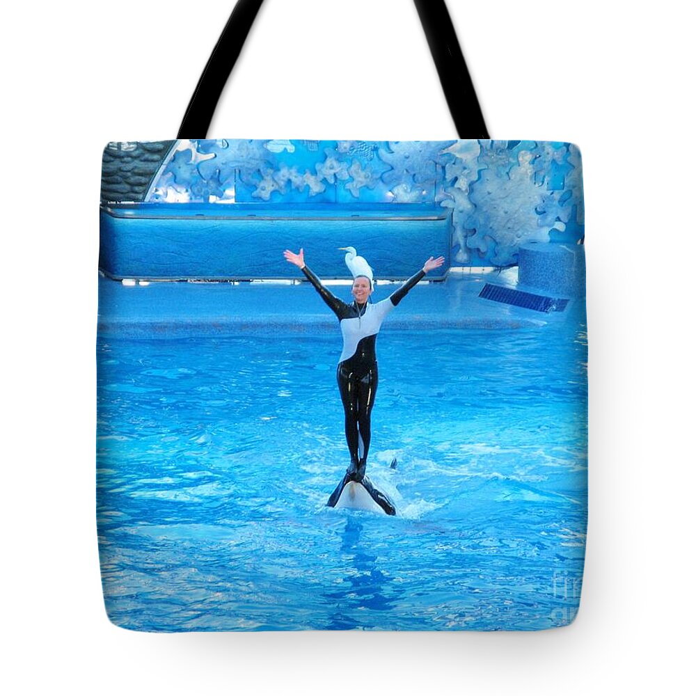  Tote Bag featuring the photograph Balanced #1 by World Reflections By Sharon