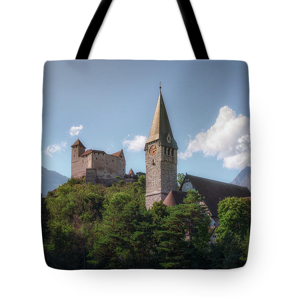 Balzers Tote Bag featuring the photograph Balzers - Liechtenstein #3 by Joana Kruse