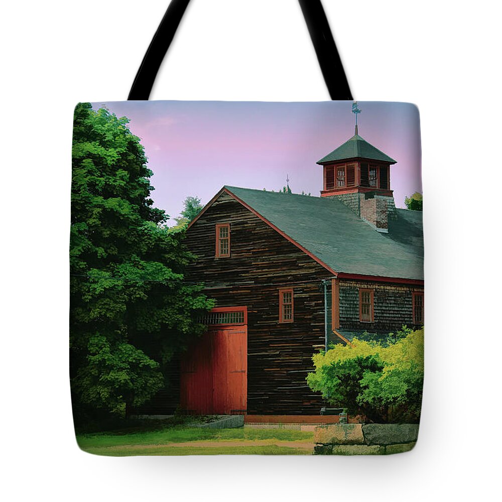 Old Tote Bag featuring the photograph Day Is Done #1 by Tricia Marchlik