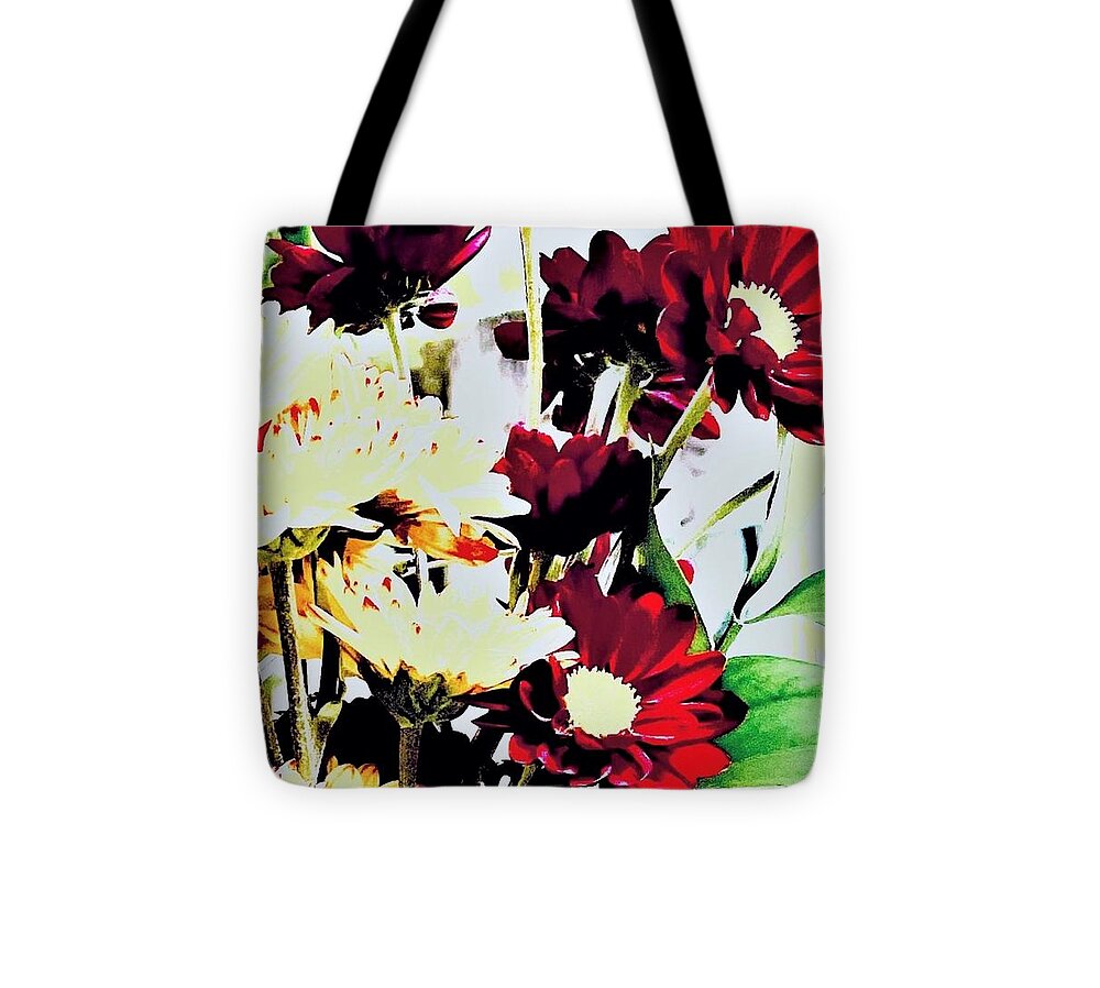 Flower Tote Bag featuring the photograph Flowers #1 by John Anderson