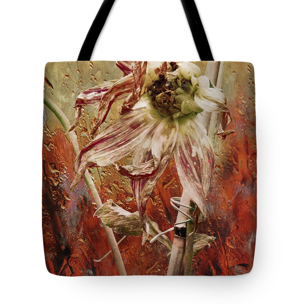 Dahlia Tote Bag featuring the photograph Given Natures by Cynthia Dickinson