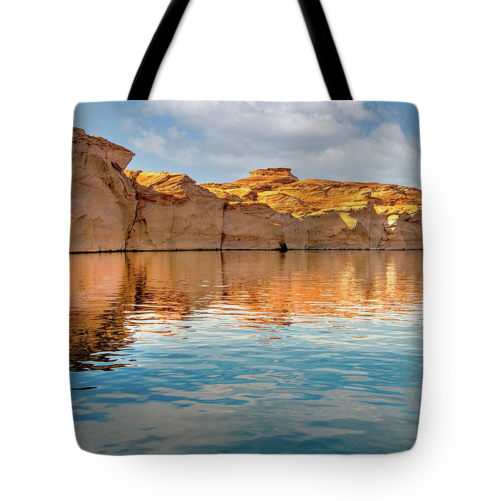 Arizona Tote Bag featuring the photograph Glen Canyon by Jerry Cahill