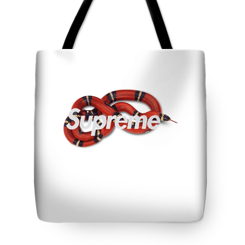 Supreme, Bags, Supreme Shopping Bag With Sticker