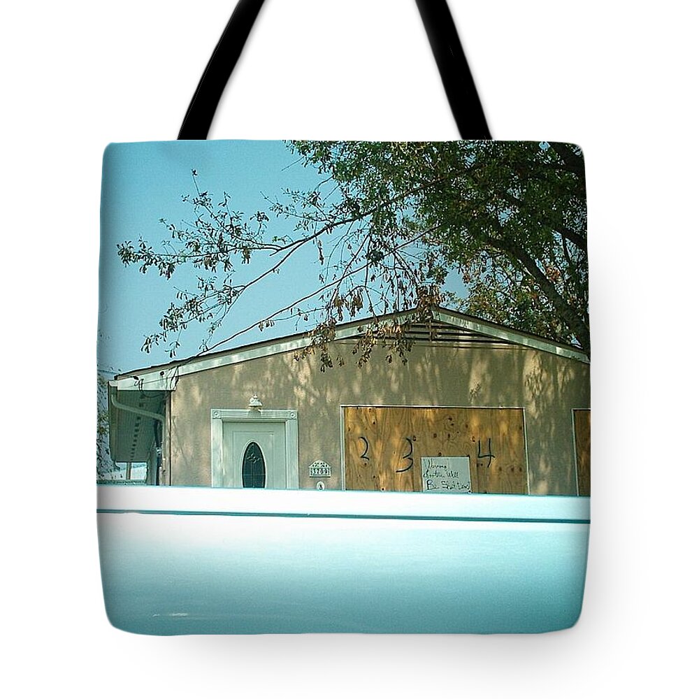 New Orleans Tote Bag featuring the photograph Hurricane Katrina Series - 53 #1 by Christopher Lotito