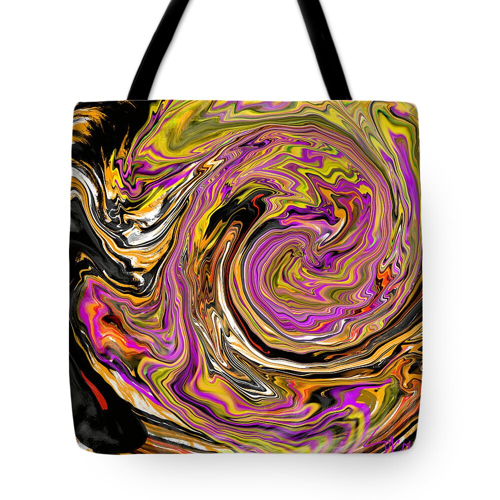  Tote Bag featuring the digital art Jitterybug by Susan Fielder