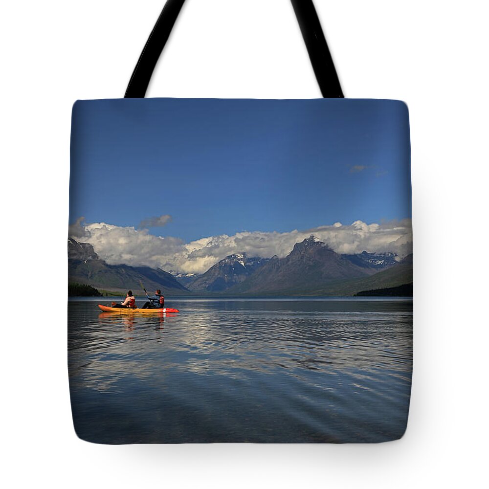 Lake Mcdonald Tote Bag featuring the photograph Lake McDonald - Glacier National Park by Richard Krebs