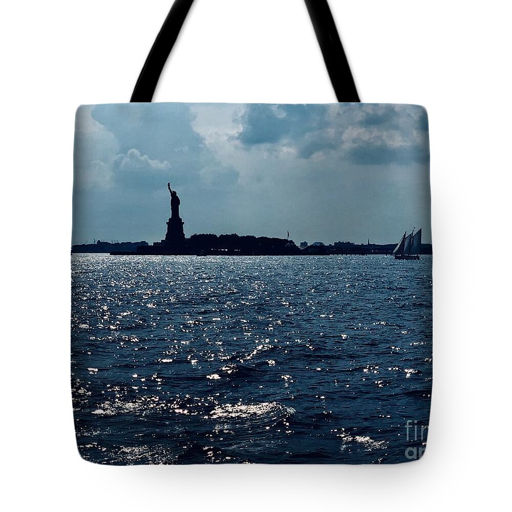  Tote Bag featuring the photograph Liberty by Dennis Richardson