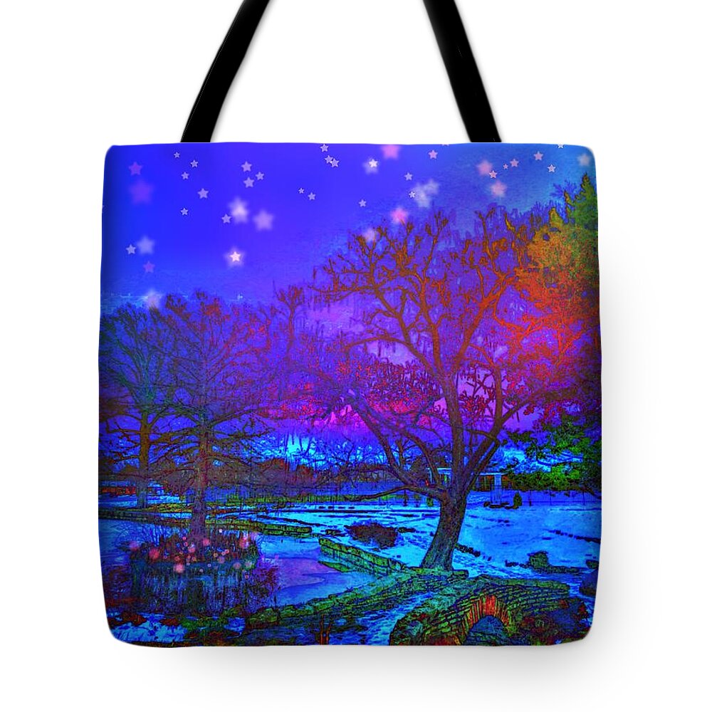 Blue Tote Bag featuring the photograph Love #1 by Abbie Loyd Kern