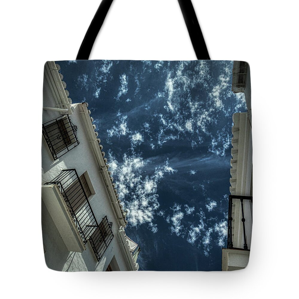 Ocean Tote Bag featuring the photograph Ocean in the Sky by Micah Offman