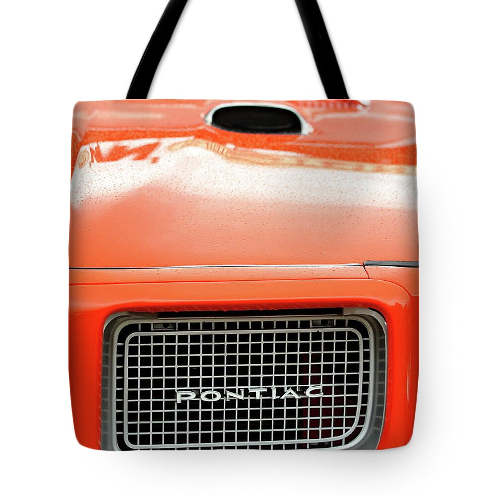 Pontiac Gto Tote Bag featuring the photograph Ooooo Orange by Lens Art Photography By Larry Trager