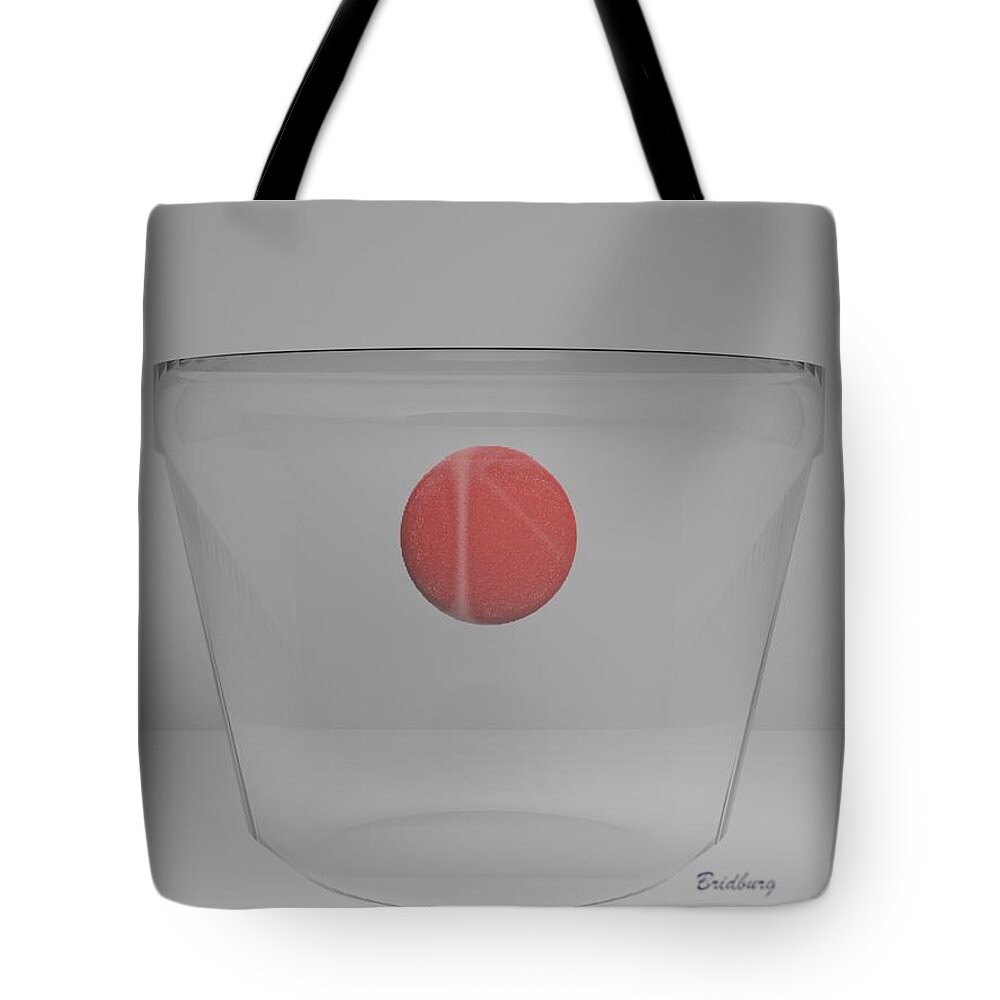 Nft Tote Bag featuring the digital art 1 Pot by David Bridburg