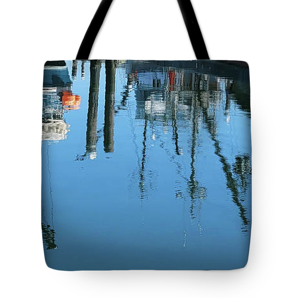 Reflections By Norma Appleton Tote Bag featuring the photograph Reflections #1 by Norma Appleton