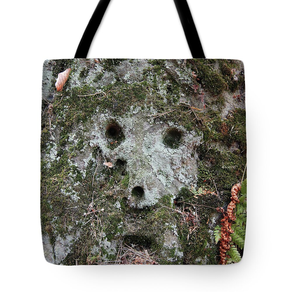 Relief Tote Bag featuring the photograph Reliefs of Stone Hollow Road by Michal Boubin