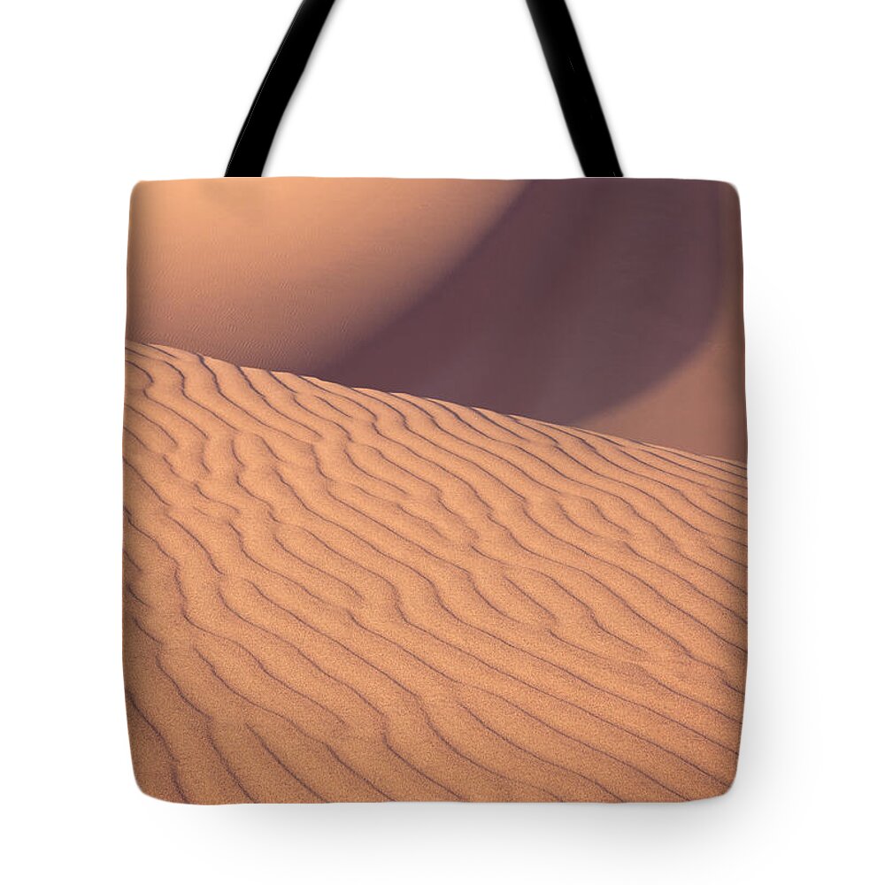 Sand Dunes Tote Bag featuring the photograph Sand Dune with Movement by Peter Boehringer