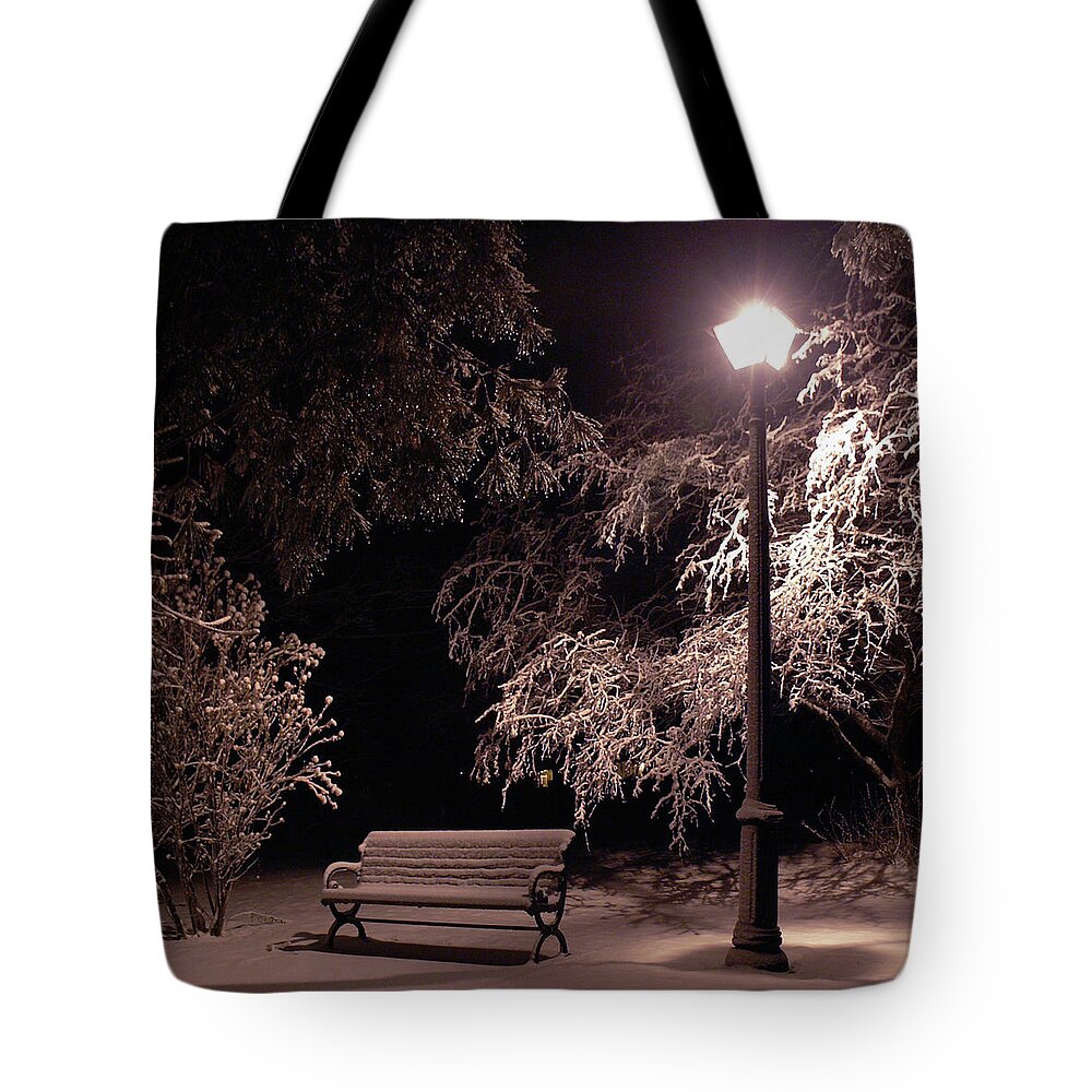  Tote Bag featuring the photograph Silent Night by Kenneth Lane Smith