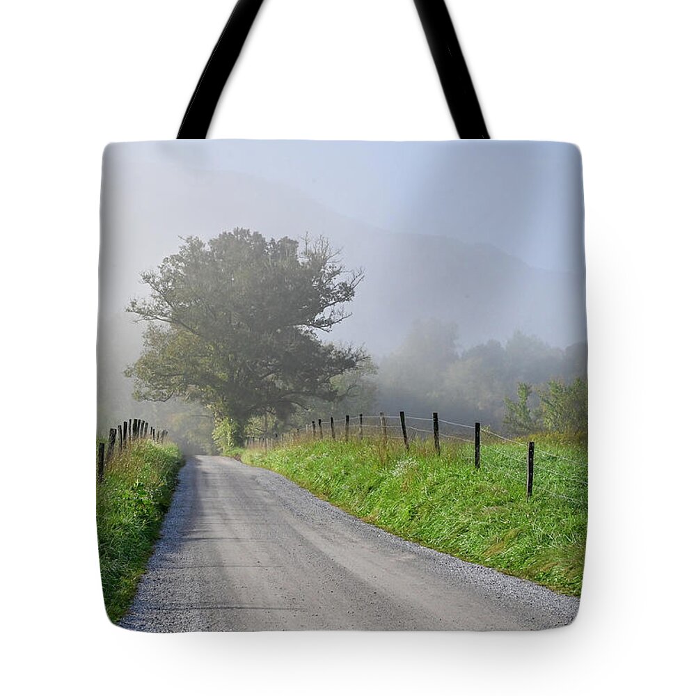 Country Tote Bag featuring the photograph Sparks Lane #1 by Ed Stokes
