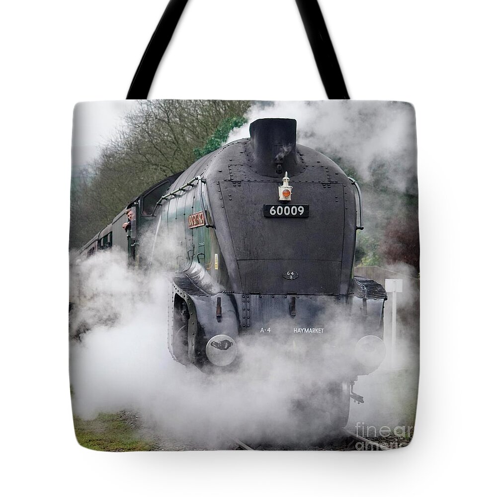 Steam Tote Bag featuring the photograph Steam locomotive 60009 Union Of South Africa #1 by David Birchall