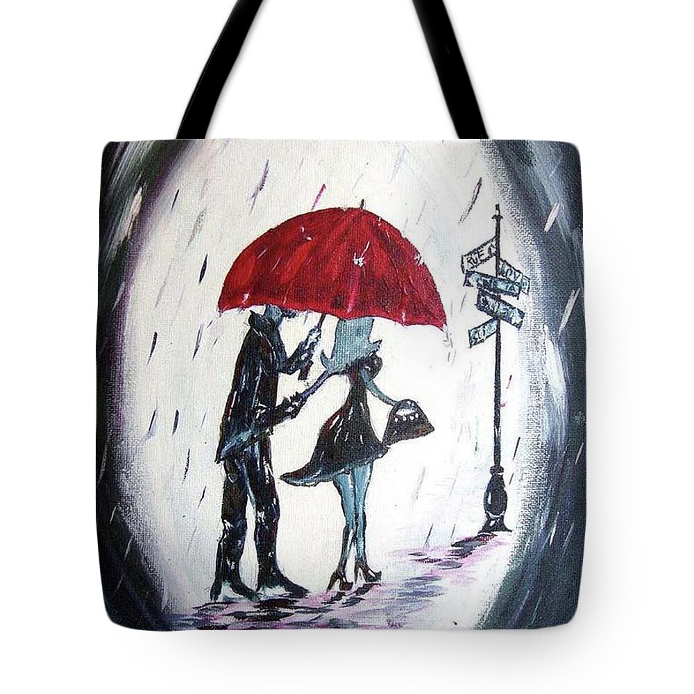 Gentleman Tote Bag featuring the painting The Gentleman by Roxy Rich