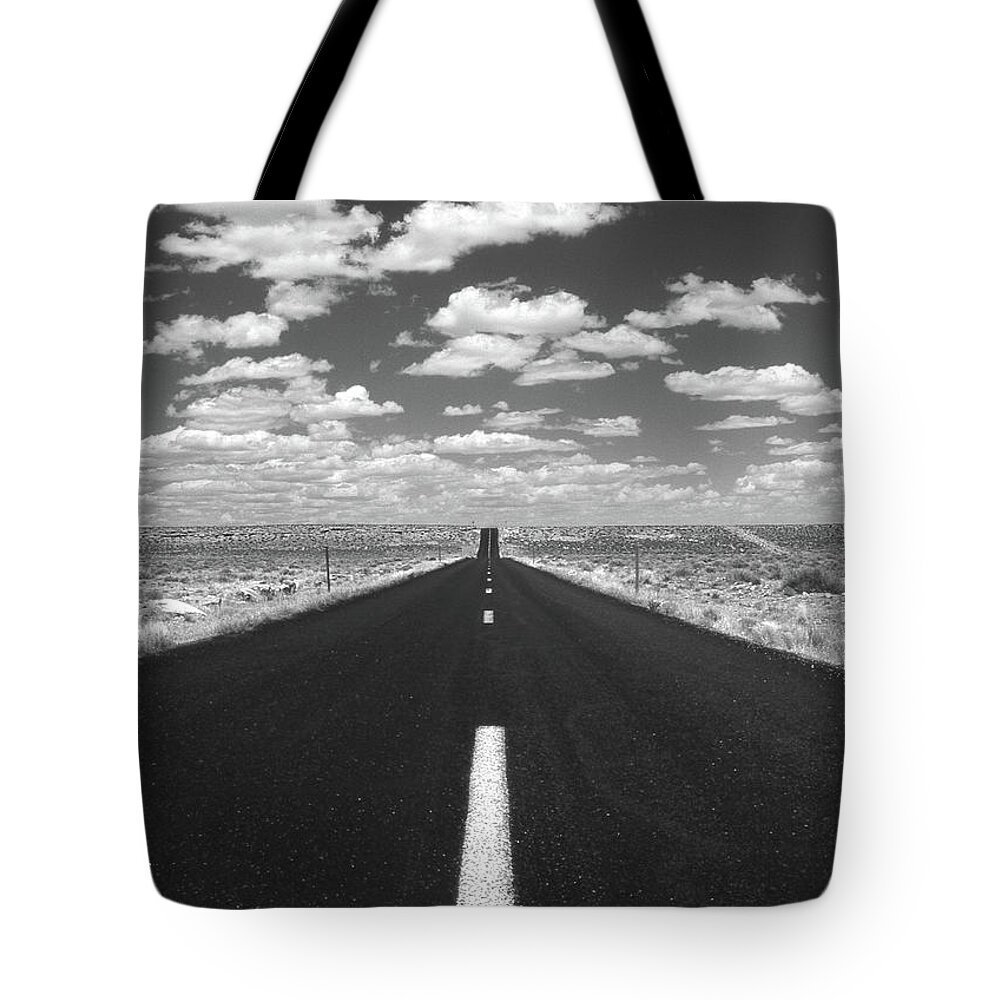 Highway Tote Bag featuring the photograph The Highway by Mike McGlothlen