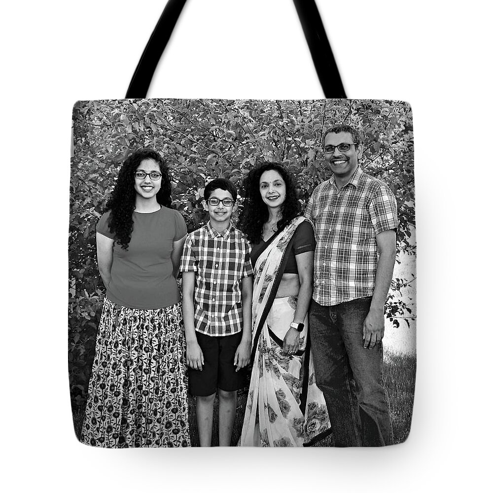 Family Tote Bag featuring the photograph The Sirsiwal Family #1 by Monika Salvan