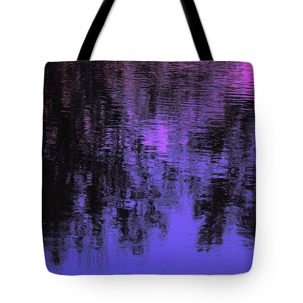 Reflection Tote Bag featuring the photograph The Tone Of Silent Weeping by Cynthia Dickinson