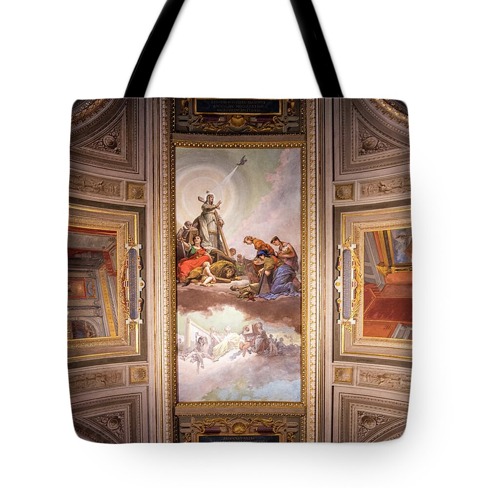 Truth Tote Bag featuring the photograph The Triumph of Truth Over Falsehood - Domenico Torti #1 by David Downs