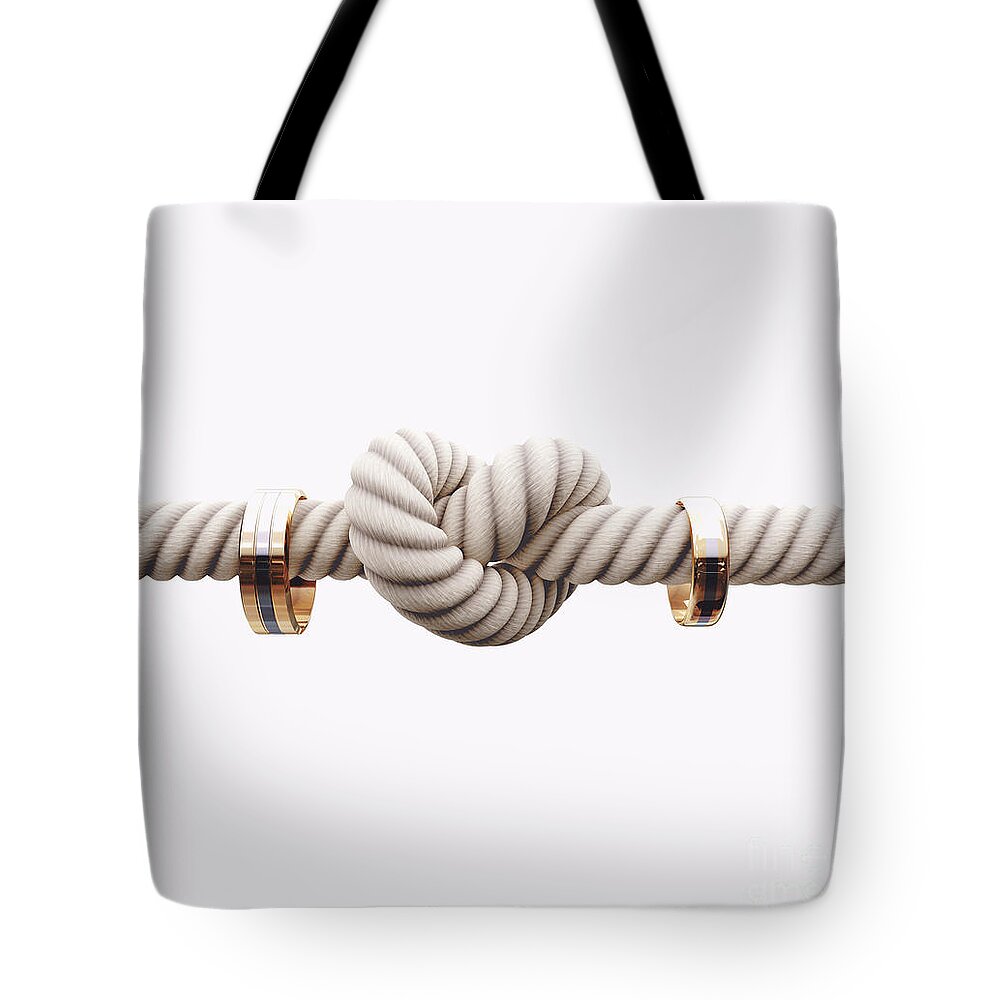 Knot Canvas Tote Bag - Off-White | Unitude Bags for Women