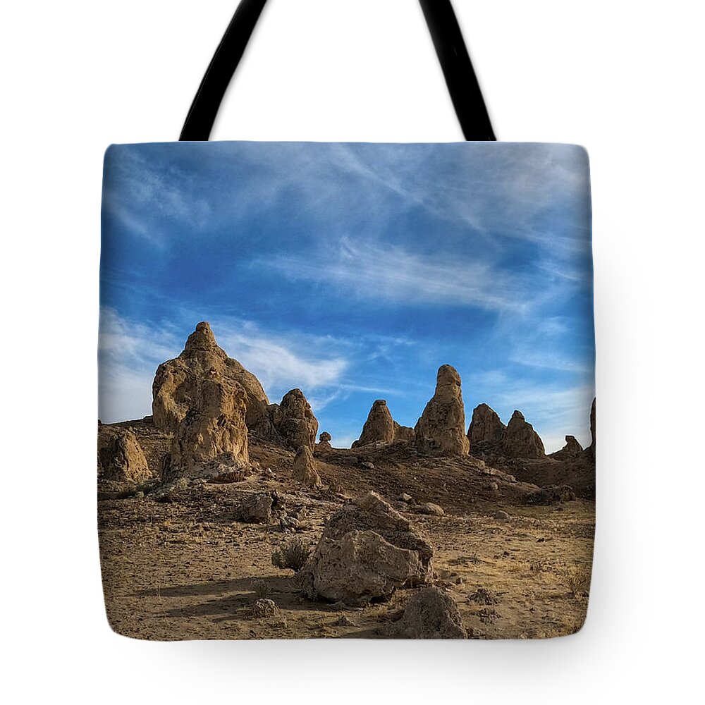 Gopro Tote Bag featuring the photograph Trona Pinnacles - California #1 by Bruce Friedman