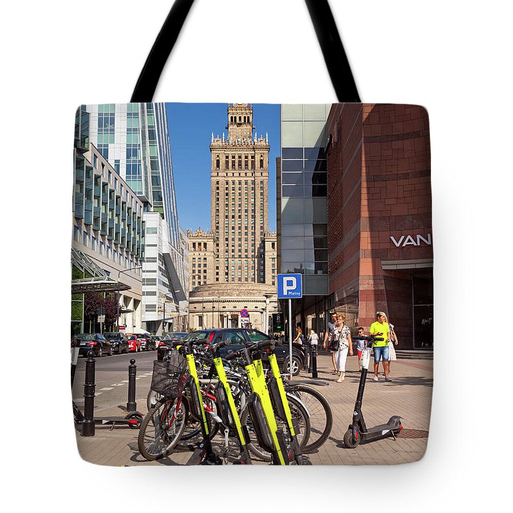  Tote Bag featuring the photograph Warsaw #1 by Bill Robinson