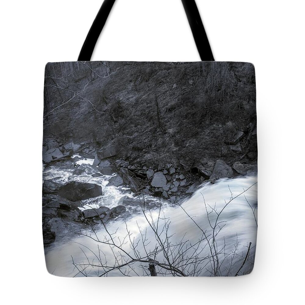  Tote Bag featuring the photograph Brandywine Falls by Brad Nellis