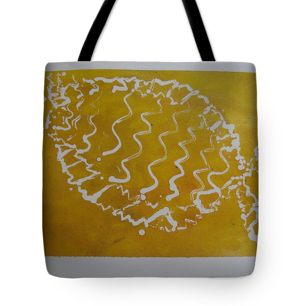  Tote Bag featuring the drawing 102-1218 by AJ Brown