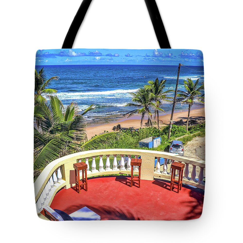 Barbados Tote Bag featuring the photograph Barbados by Paul James Bannerman