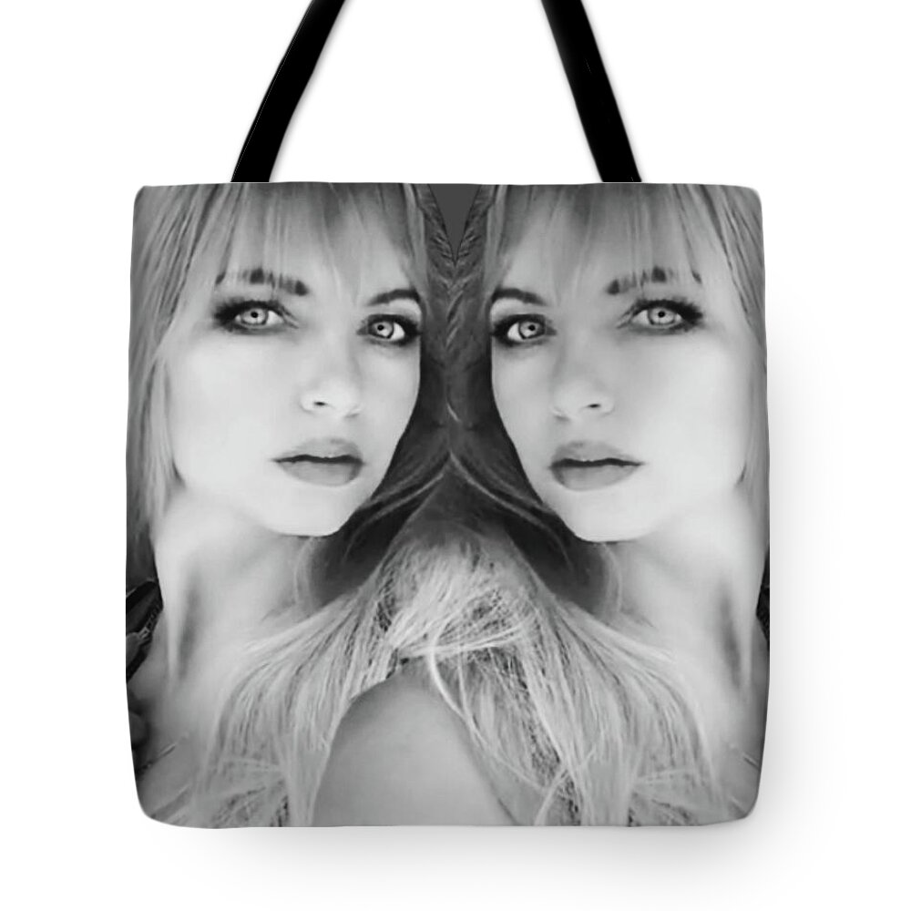 Portret Tote Bag featuring the photograph Portret Actress Yvonne Padmos #13 by Yvonne Padmos