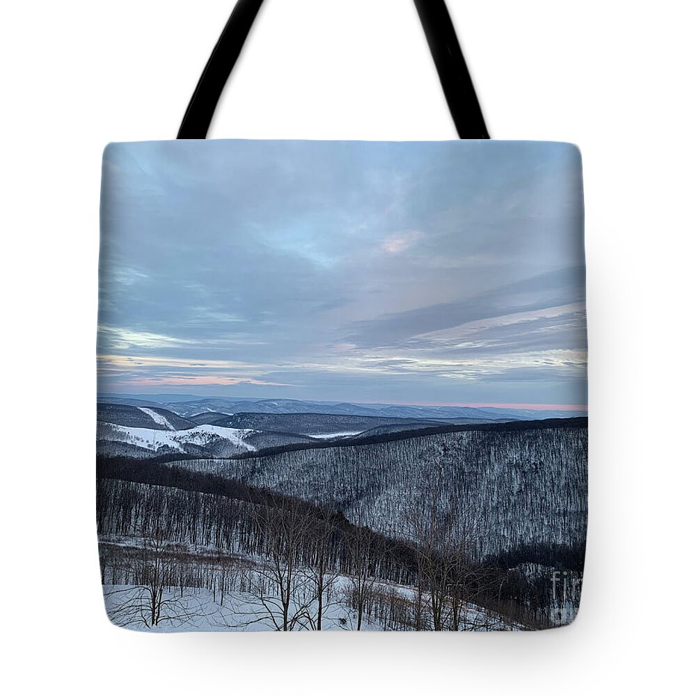  Tote Bag featuring the photograph Winter Wonderland by Annamaria Frost