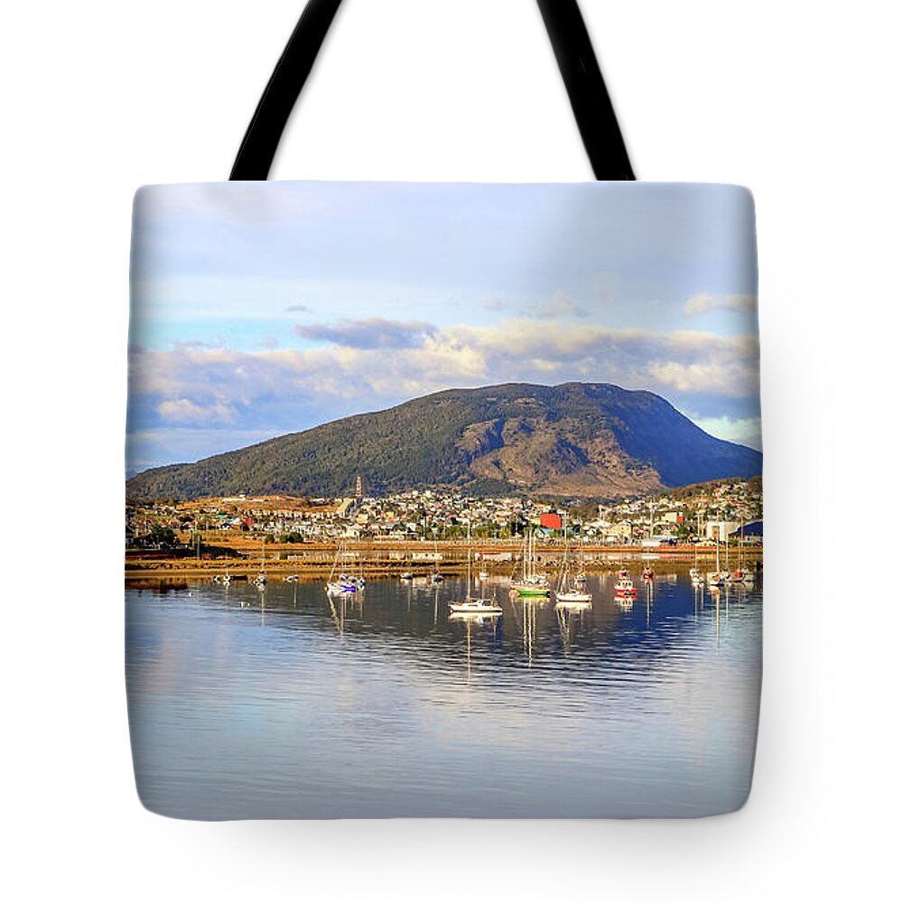 Ushuaia Tote Bag featuring the photograph Ushuaia, Argentina #14 by Paul James Bannerman