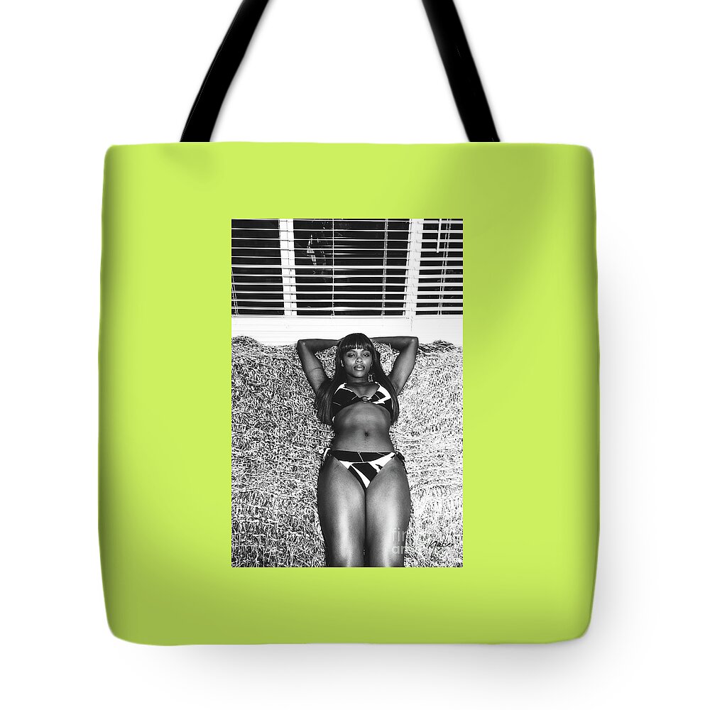 20-25 Years Tote Bag featuring the photograph 1523 Dominique - Cranes Beach House Delray Beach Florida by Amyn Nasser
