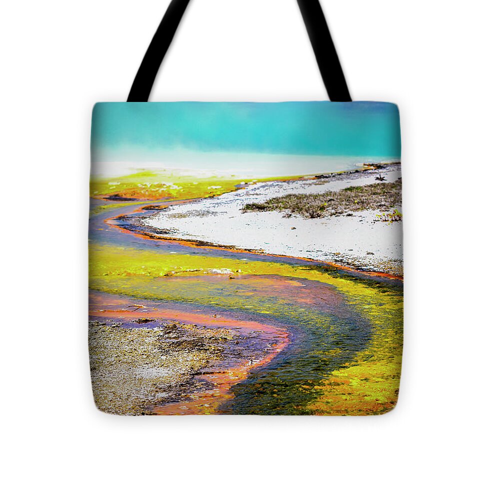Scenic Photo Tote Bag featuring the photograph Yellowstone Scenic Photography 20180518-89 by Rowan Lyford