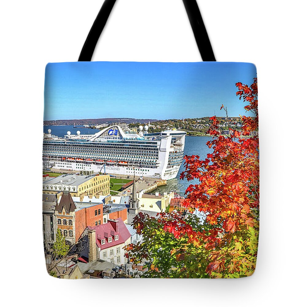 Quebec Canada Tote Bag featuring the photograph Quebec Canada #19 by Paul James Bannerman