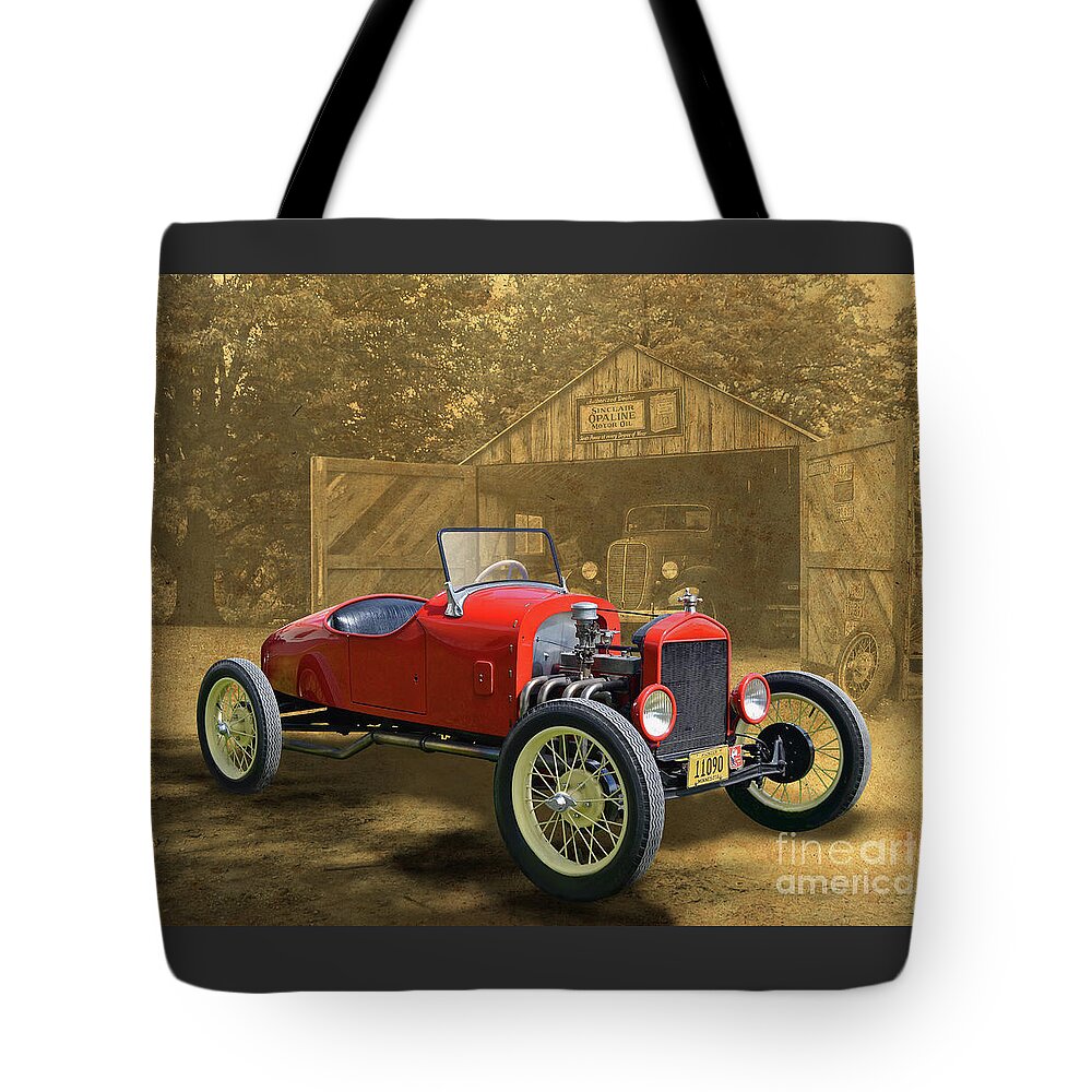 1926 Tote Bag featuring the photograph 1926 Ford Hot Rod by Ron Long