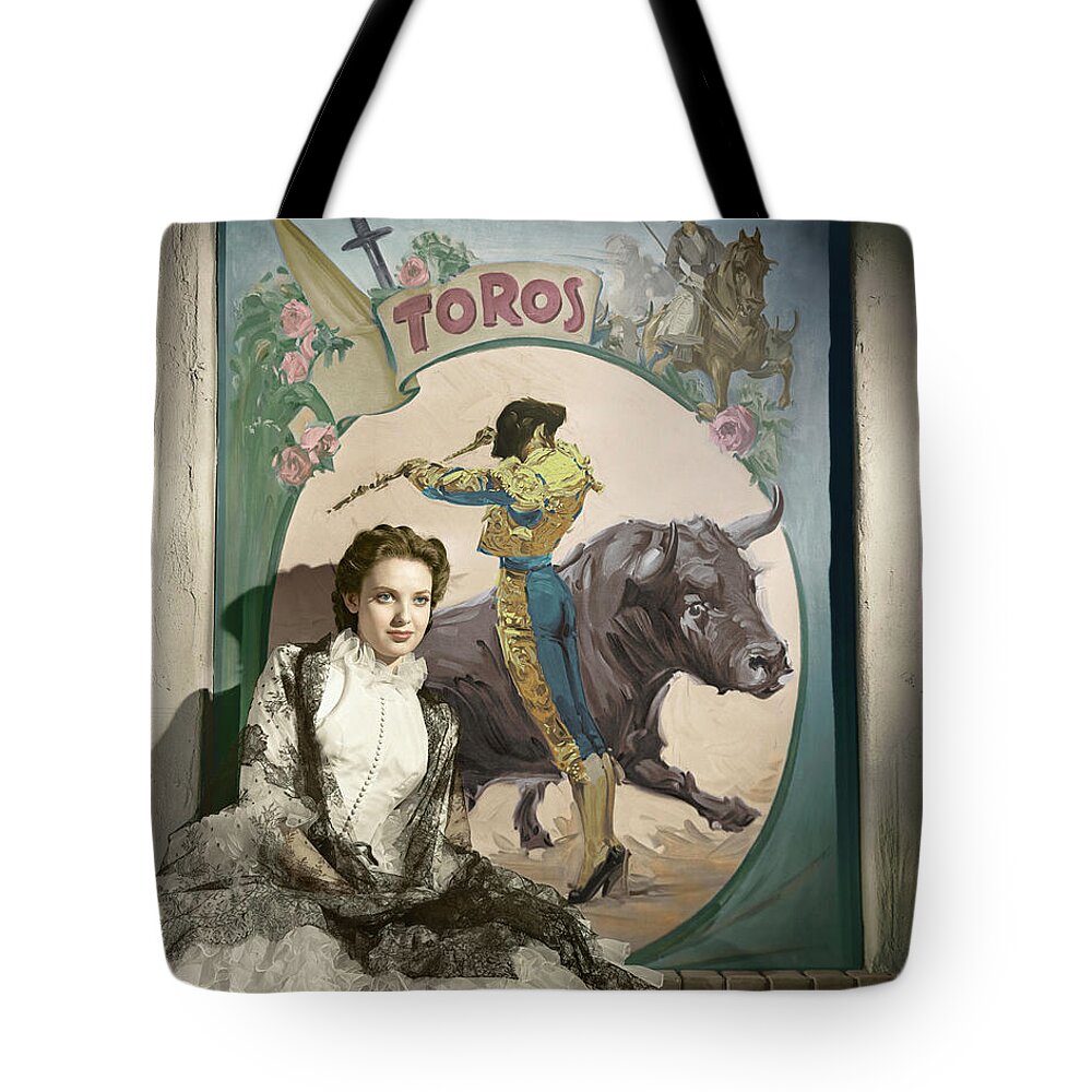 Actress Tote Bag featuring the photograph Linda Darnell 1941 by Martin Konopacki Restoration