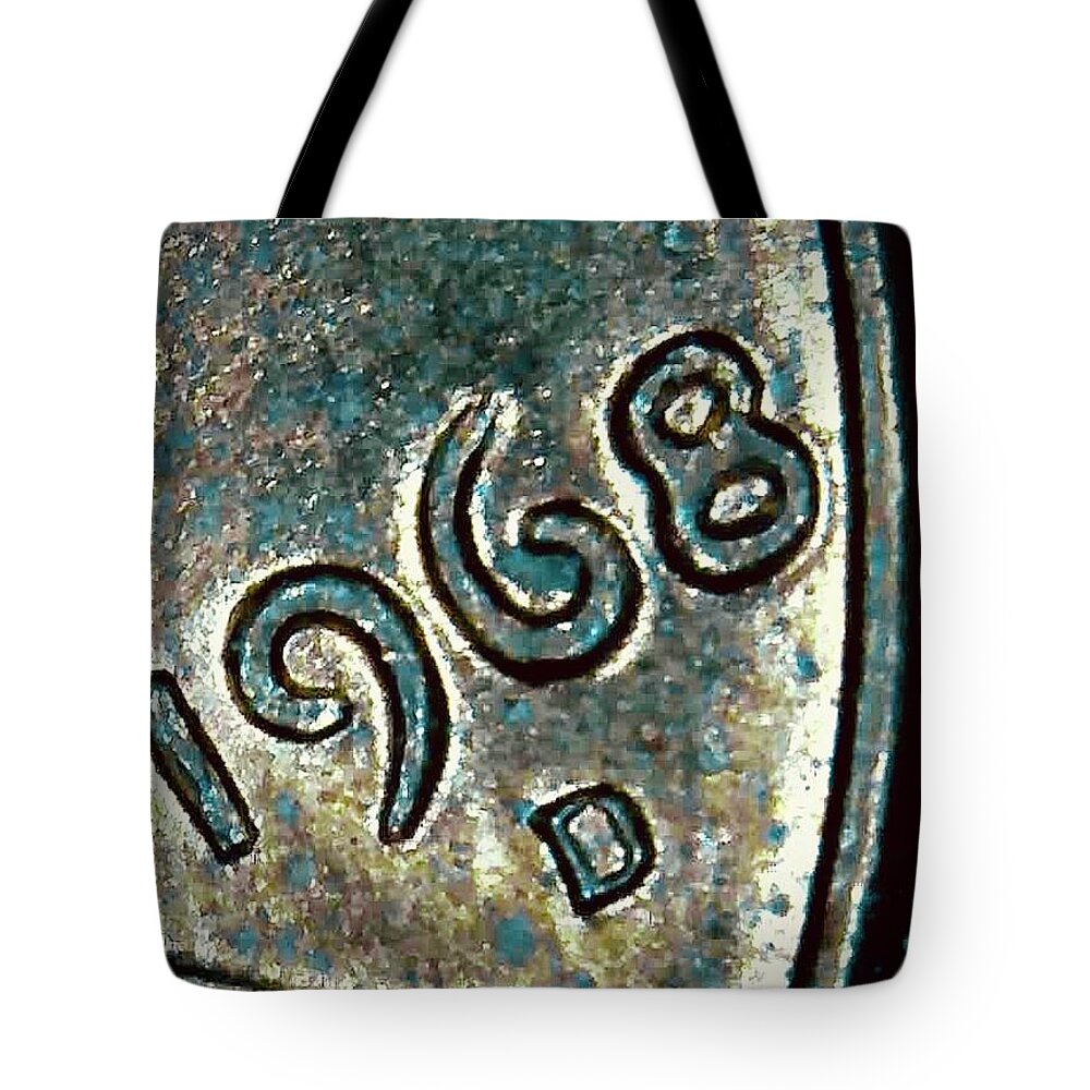 Penny Tote Bag featuring the photograph 1968 by Eileen Backman