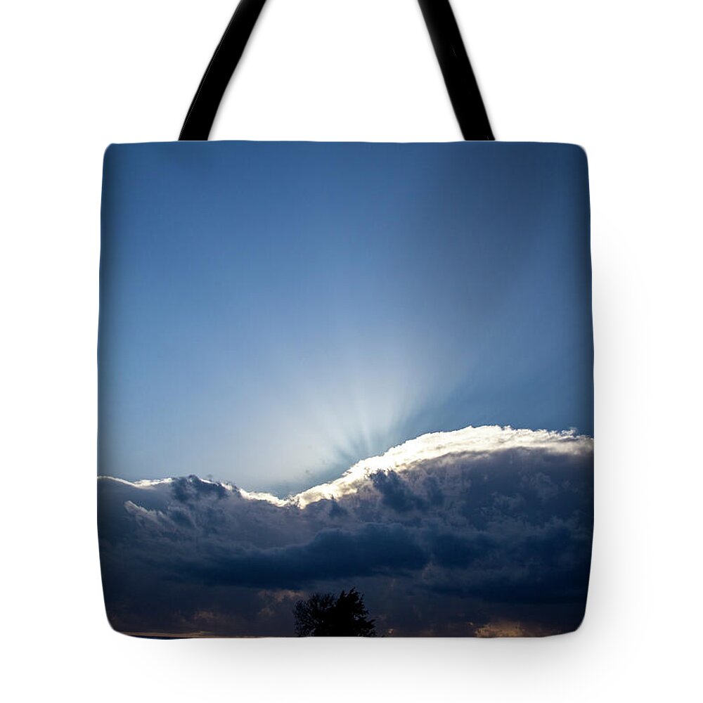 Nebraskasc Tote Bag featuring the photograph 1st Slight Risk Chase Day 008 by Dale Kaminski
